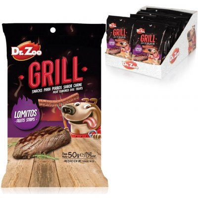 Dr.Zoo GRILL filety ze svíčkové 50 g – Zboží Mobilmania