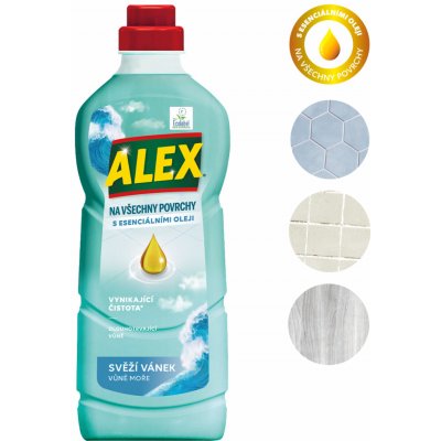 Alex čistič na všechny povrchy svěží vánek 1 l – Hledejceny.cz
