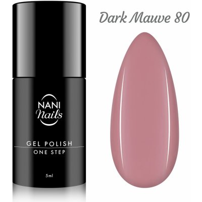 NANI gel lak One Step Dark Mauve 5 ml – Zboží Dáma