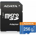 ADATA MicroSDXC UHS-I 256 GB AUSDX256GUICL10A1-RA1 – Zboží Mobilmania