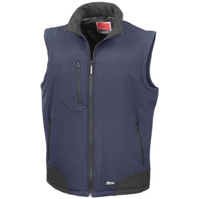 Result pánská softshellová vesta R123X navy – Zboží Dáma