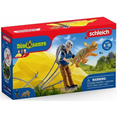 Schleich Dino Fallschirmrettung – Zboží Mobilmania