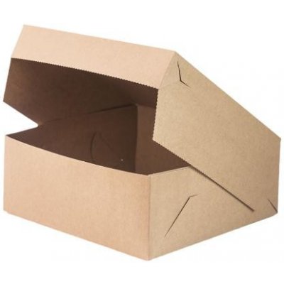 Dortová krabice KRAFT 28 x 28 x 10cm – Zboží Mobilmania