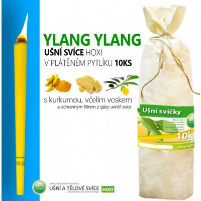 Hoxi Ušní svíčky ylang ylang – Zboží Dáma