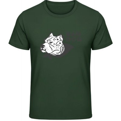 Gildan Soft Style tričko Design s nápisem BAD DOG - Forest Green – Hledejceny.cz