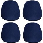 Top textil Klasik tmavě modrá 36x38 cm, 4dílná, Jersey – Sleviste.cz