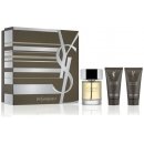 Yves Saint Laurent L'Homme EDT 100 ml + balzám po holení 50 ml + sprchový gel 50 ml dárková sada