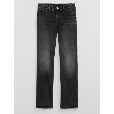 GAP Dětské džíny straight mid rise Černá – Zboží Dáma