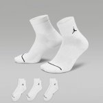 Jordan Everyday Ankle Socks 3 Pairs Bílá – Zbozi.Blesk.cz