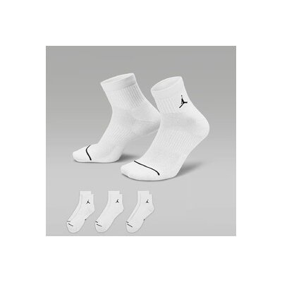 Jordan Everyday Ankle Socks 3 Pairs Bílá – Zbozi.Blesk.cz