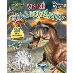 JIRI MODELS Velké omalovánky Dinosauři – Sleviste.cz