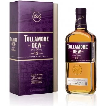 Tullamore Dew 12y 40% 0,7 l (holá láhev)