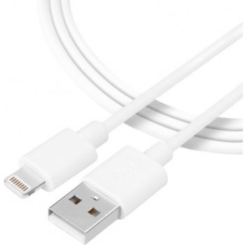Tactical Smooth Thread Cable USB-A/Lightning 0.3m White 8596311153020