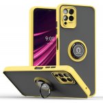 Pouzdro Levné Kryty Odolné Shadow Ring case žluté – T Phone Pro / T Phone Pro