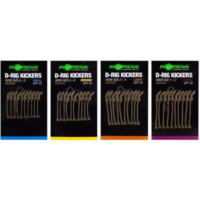 Korda Rovnátka Kickers D Rig Brown M 10 ks – Zbozi.Blesk.cz