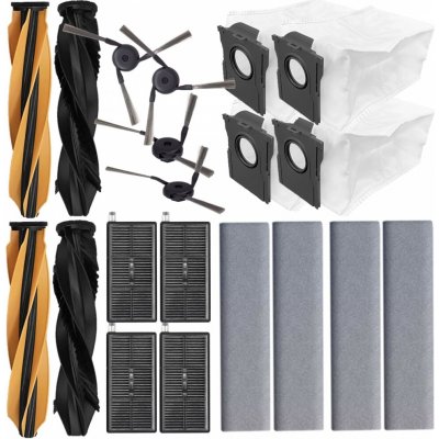 ElektroSkalka Dreame Auqua10 Track Ultra/Pro hepa filtry a mopovací textilie a kartáče a sáčky 20 ks – Zboží Mobilmania