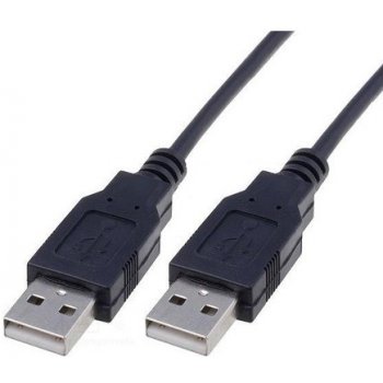 AQ CC60018 USB 2.0 / USB 2.0 M/ M, 1,8m, černý