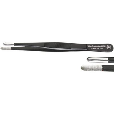 Wiha Univerzální pinzeta Professional ESD Speciální legovaná nerezová chrom-niklová WH32343 – Zboží Mobilmania