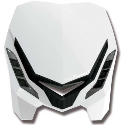 POLISPORT světlomet přední model E-BLAZE LED (žárovka LED) barva bílo/černá | Zboží Auto