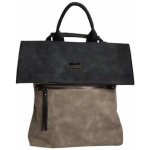 Tessra Stylová dámská kabelka a batoh 2v1 5944 hnědočerný. – Sleviste.cz