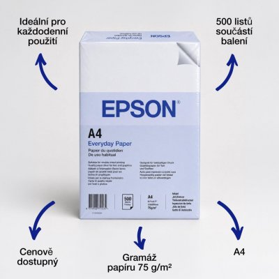 Epson Everyday Paper A4 500 listů 75gsm – Hledejceny.cz