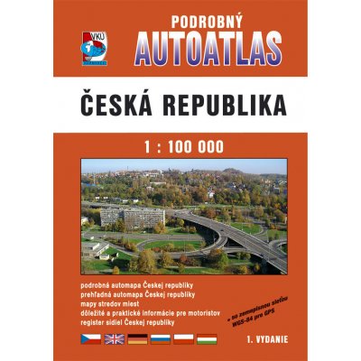 Podrobný autoatlas Česká republika 1 : 100 000 – Zboží Dáma