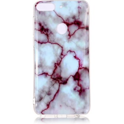 PROTEMIO 11823 MARBLE Ochranný obal HTC Desire 12 Plus červený – Sleviste.cz