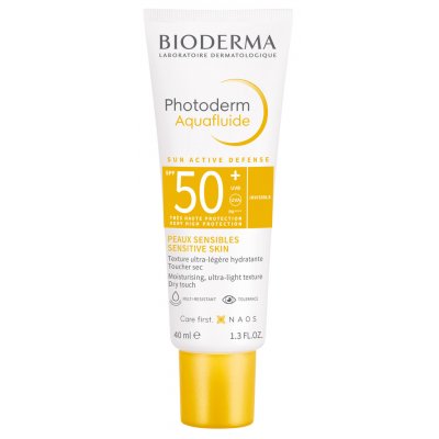 Bioderma Photoderm Aquafluid SPF50+ netónovaný 40 ml – Zboží Dáma