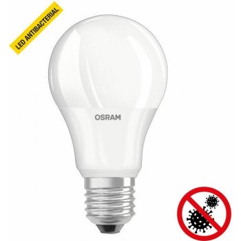Osram Antibakteriální LED žárovka E27 LC CL A 8,5W 60W teplá bílá 2700K od  109 Kč - Heureka.cz