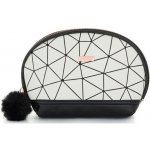 Oxylady Kosmetická taška kulatá Black & White – Zboží Mobilmania