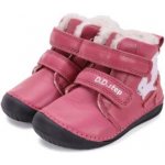 D.D.Step Barefoot zimní boty W070-52214B Dark Pink – Zboží Dáma