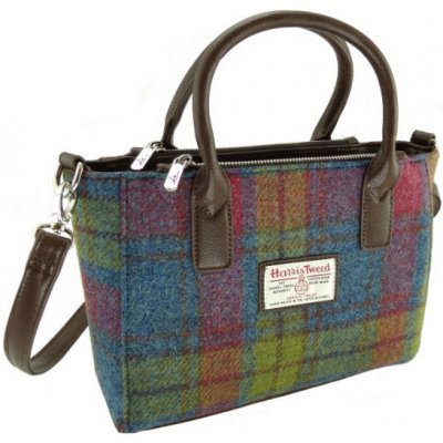 Brora Harris Tweed Multi Colour Tartan