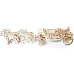 Ugears 3D puzzle Královský kočár 290 ks – Zboží Dáma