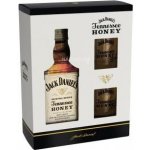 Jack Daniel's Honey 0,7 l (dárkové balení 2 sklenice) – Sleviste.cz