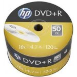 HP DVD+R 4,7GB 16x, spindle, 50ks (69305) – Zboží Mobilmania