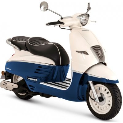 Peugeot Django 125i Blue/Milky White – Zboží Mobilmania