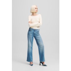 Karl Lagerfeld JEANS KLJ MR RELAXED DENIM W/ SLIT WASHED MID BLUE