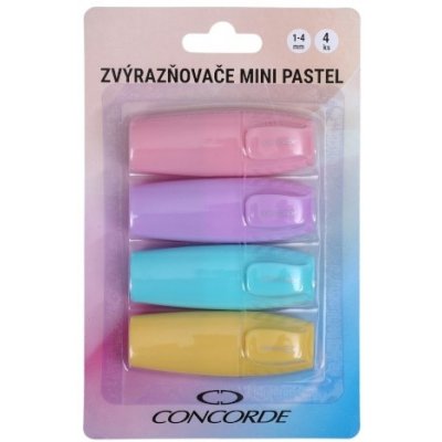 Concorde Mini Pastel 4 ks – Zboží Živě