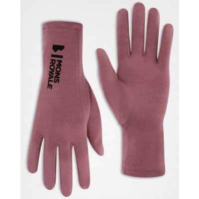 Mons Royale Olympus Merino Glove Liners Sierra Pink – Hledejceny.cz