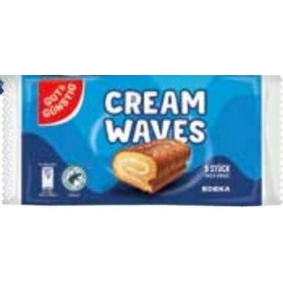 G&G Cream Waves piškotové rolády s mléčnou náplní 5 x 35 g – Sleviste.cz