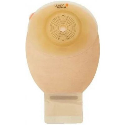 Dansac NovaLife 1 Open Soft Convex EasiView 10 ks—Velký, výpustný, béžový, s okénkem, konvexní, otvor 15-54 mm – Sleviste.cz
