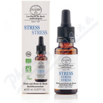 Bachovy květové esence Stres Anti stress 20 ml