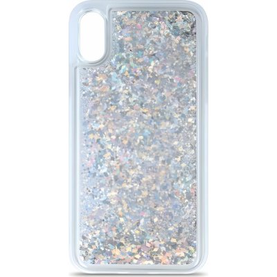 Pouzdro IZMAEL.eu přesýpací třpytky Nokia 7.2 stříbrné – Zboží Mobilmania