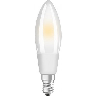 Osram LED žárovka svíčka, 5,5 W, 806 lm, teplá bílá, E14 LED SUPERSTAR CL B GL FR 60 DIM 6 – Zboží Mobilmania