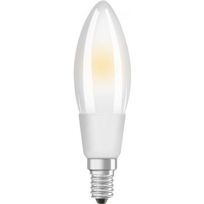 Osram LED žárovka svíčka, 5,5 W, 806 lm, teplá bílá, E14 LED SUPERSTAR CL B GL FR 60 DIM 6 – Hledejceny.cz