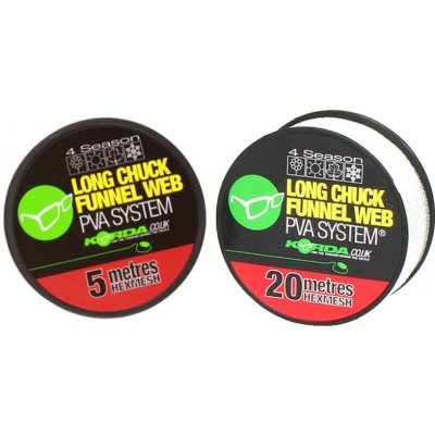 Korda PVA punčocha Longchuck Funnel Web Náhradní 4 Season Hexmesh hrubá 5 m – Hledejceny.cz