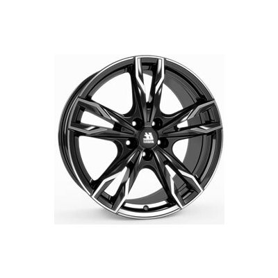 IT WHEELS GINA 7.5x17 5x120 ET30 gloss black polished – Sleviste.cz
