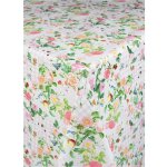 Ubrus PVC 5745110, metráž, 20 m x 140 cm, jabloňové květy a růže, IMPOL TRADE – Sleviste.cz