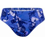 Efrain pánské adamky slipové plavky ST0801 modré – Zboží Dáma