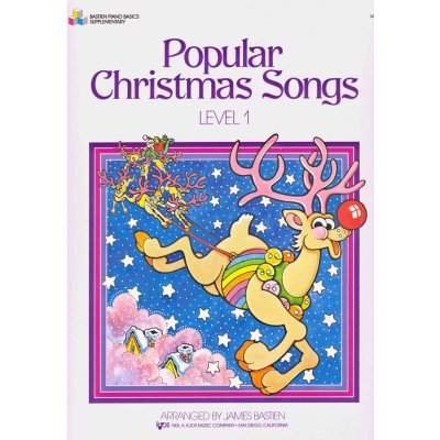 Bastien Piano Basics : Popular Christmas Songs Level 1 noty na sólo klavír – Zboží Mobilmania